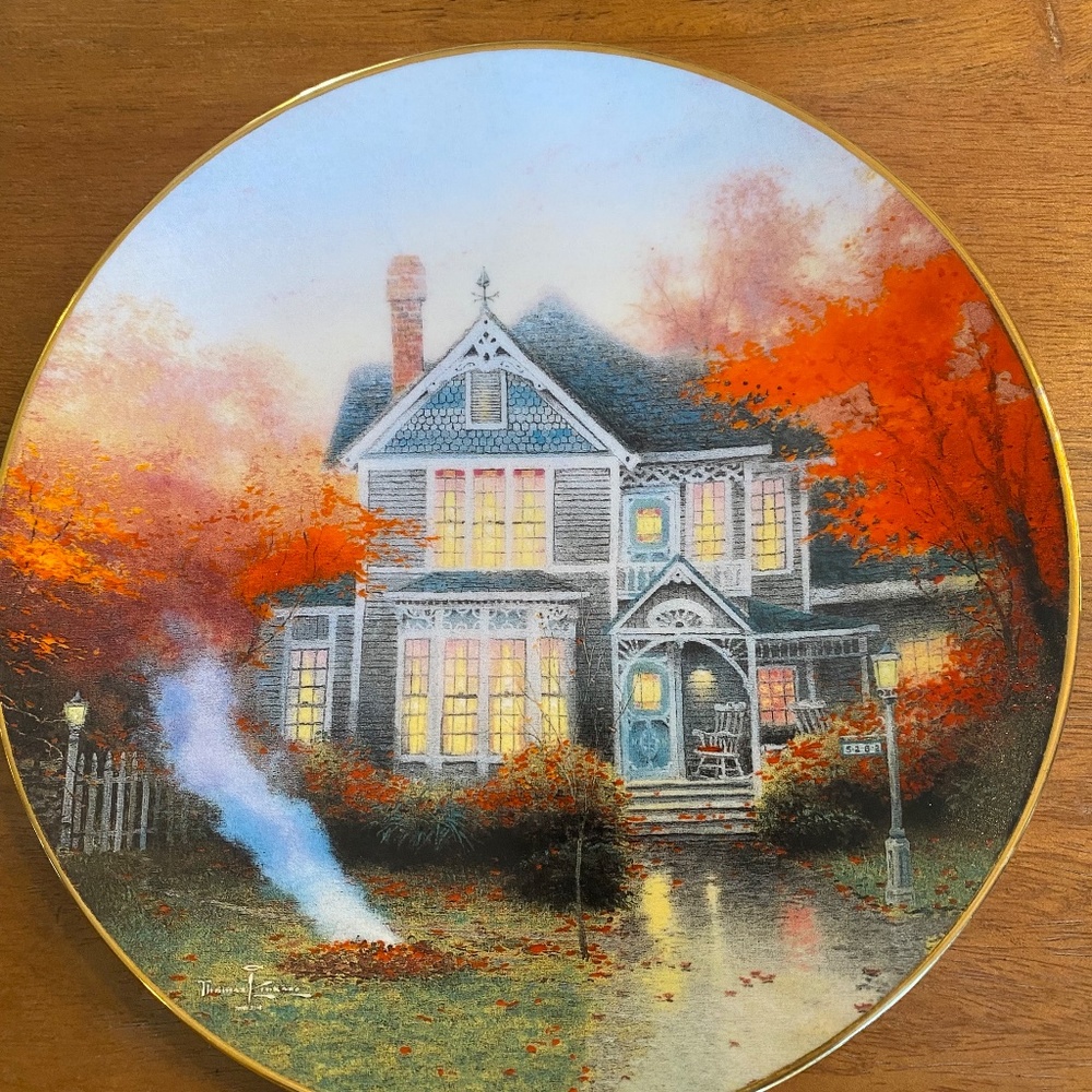 Thomas Kinkade 'Amber Afternoon'